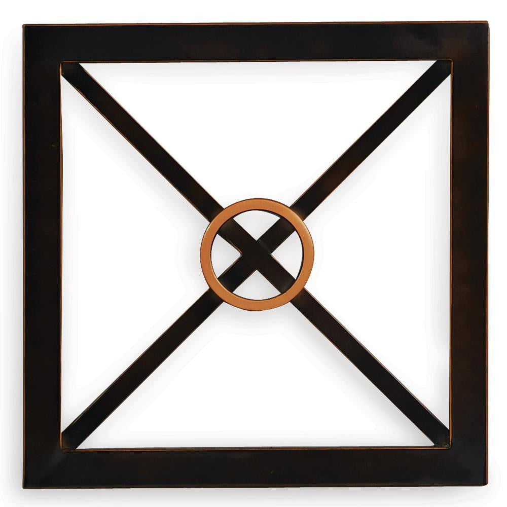 Port 68 Drake Wall Panel Bronze, Brass