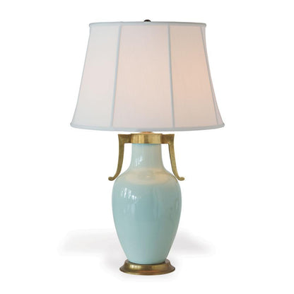 Port 68 Glenda Table Lamp Celadon, Brass
