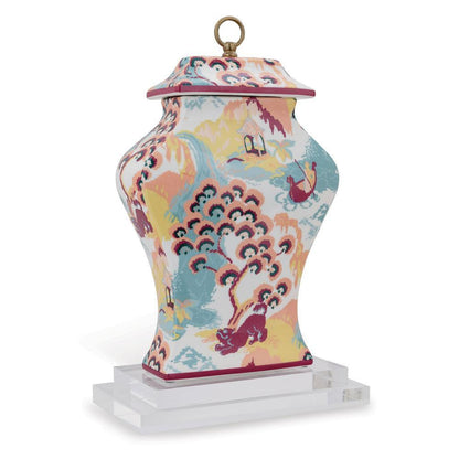 Port 68 Madcap Cottage Canton Jar Red, White