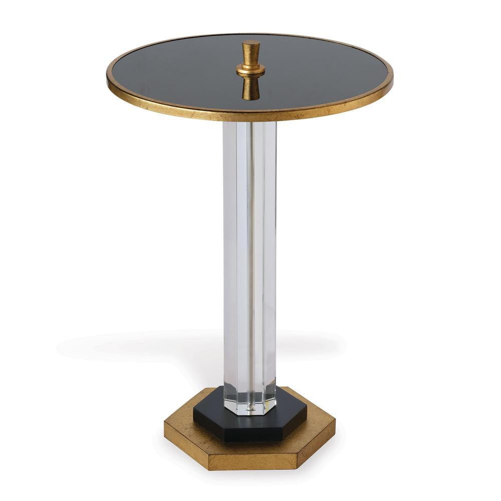 Port 68 Madcap Cottage James Accent Table Gold Leaf