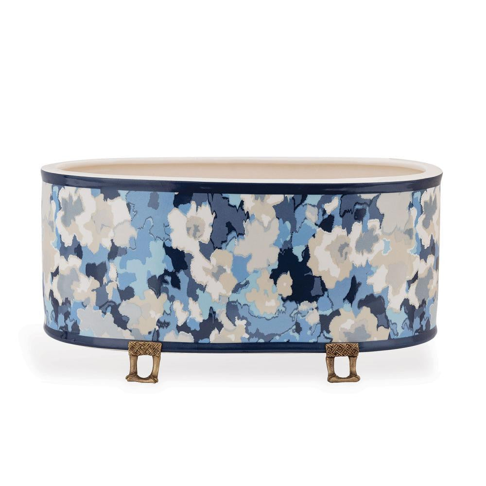 Port 68 Madcap Cottage Rousham Planter Blue, White