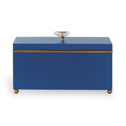 Port 68 Naples Box Blue, Aged Brass