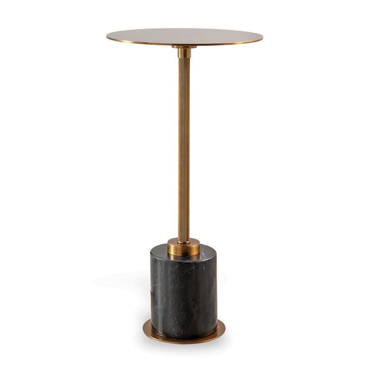 Port 68 Parliament Accent Table Antique Brass