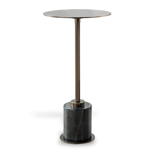 Port 68 Parliament Accent Table Antique Bronze