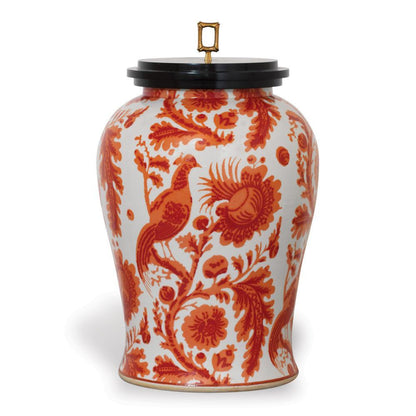 Port 68 Scalamandre Arcadia Jar Red, White