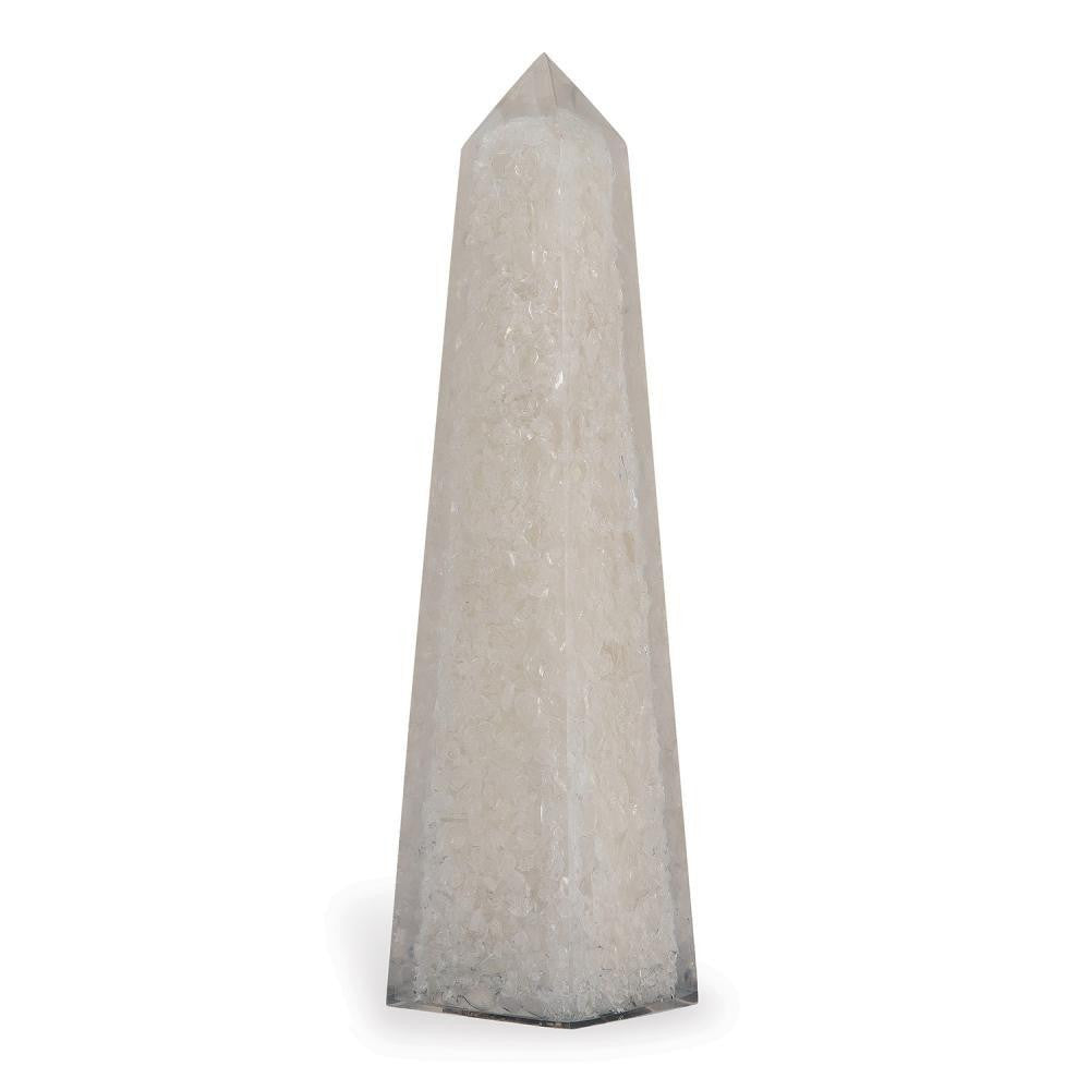 Port 68 Stoneridge Obelisk Sculpture White