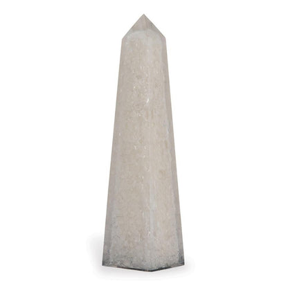 Port 68 Stoneridge Obelisk Sculpture White