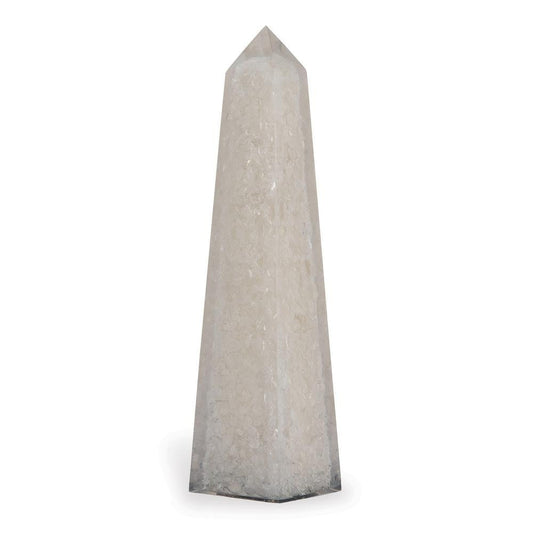 Port 68 Stoneridge Obelisk Sculpture White