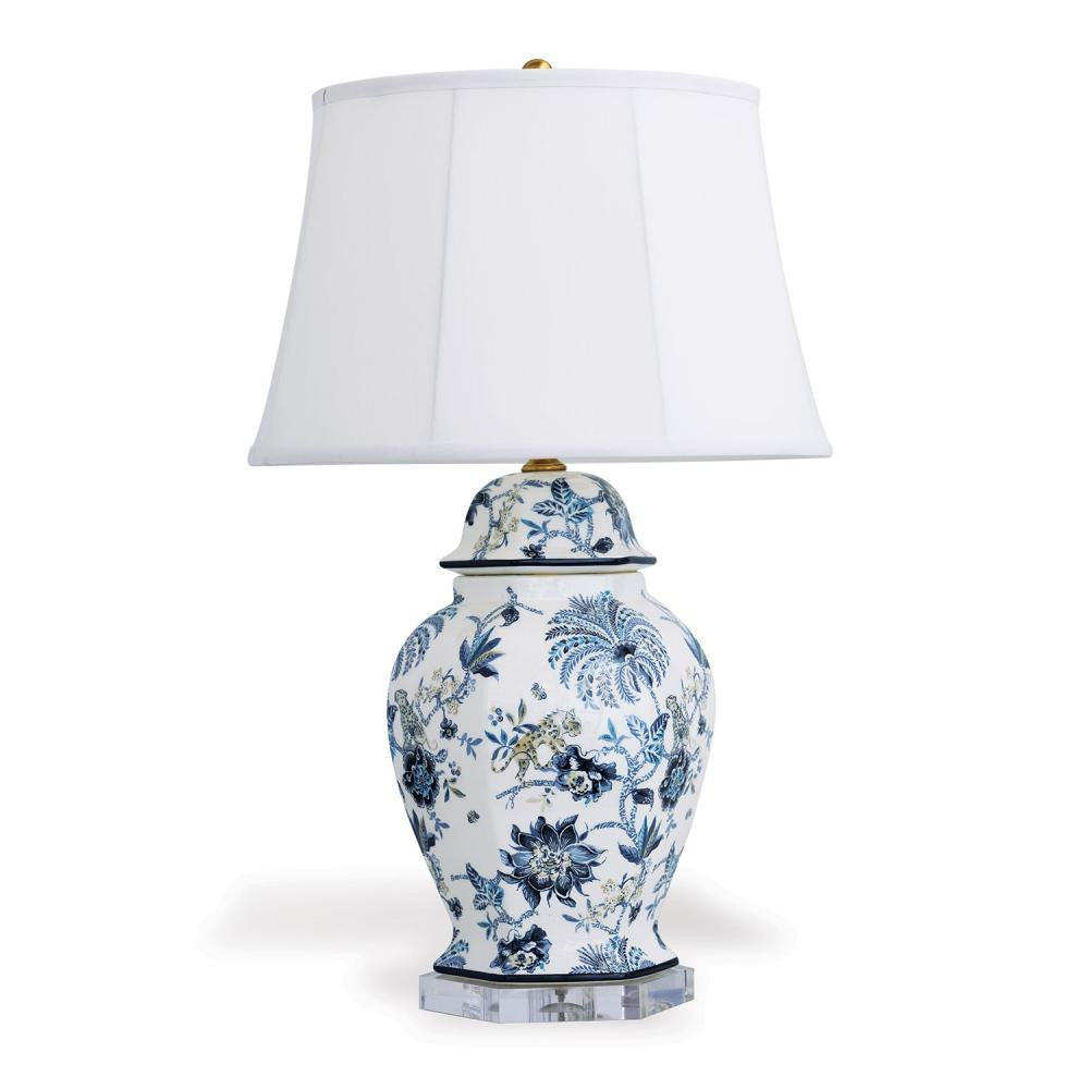 Port 68 Williamsburg Braganza Table Lamp Blue