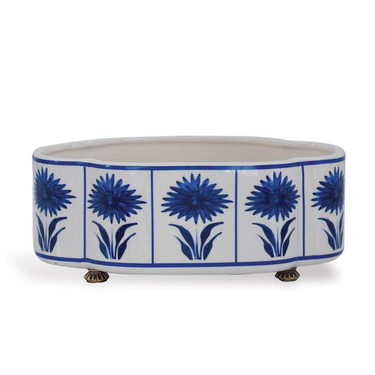 Port 68 Williamsburg Hannah Planter Blue, White