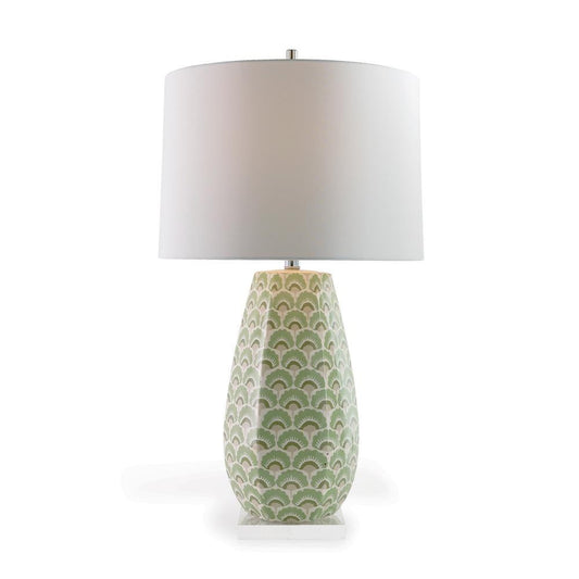 Port 68 Williamsburg Isobel Table Lamp Green