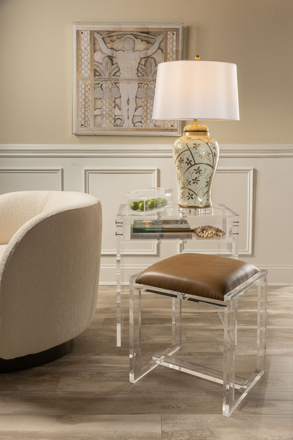 Port 68 Gilded Arbor Lamp view 3