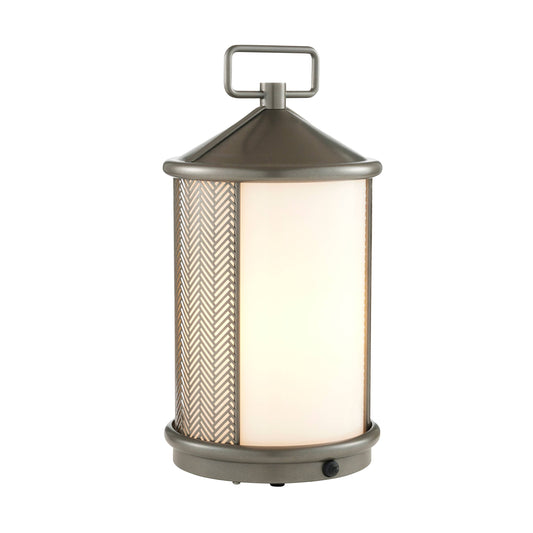 Arteriors Home Copeland Outdoor Lantern Marine Grade Aged Iron
