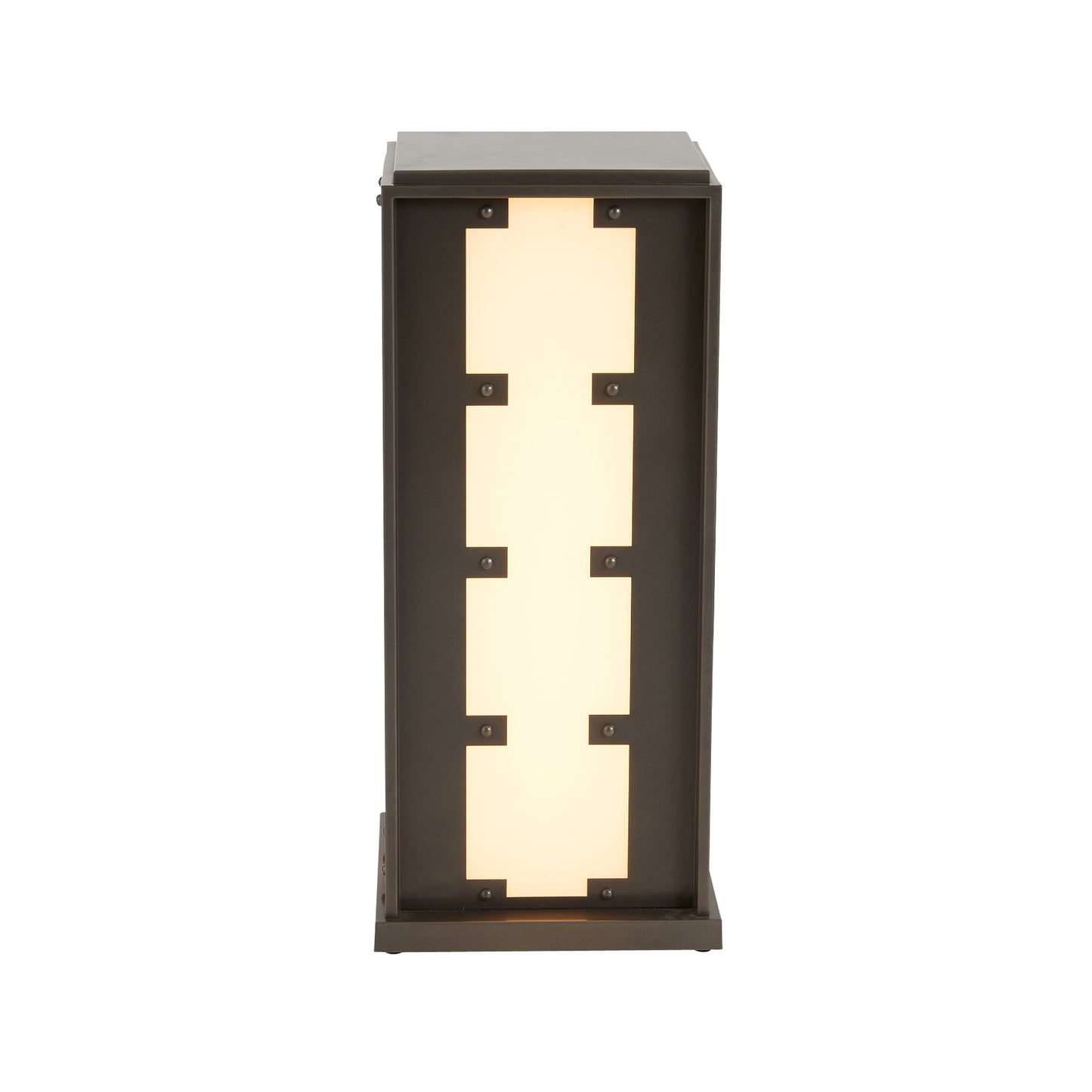 Arteriors Home Corbin Outdoor Lantern Marine Grade Aged Iron