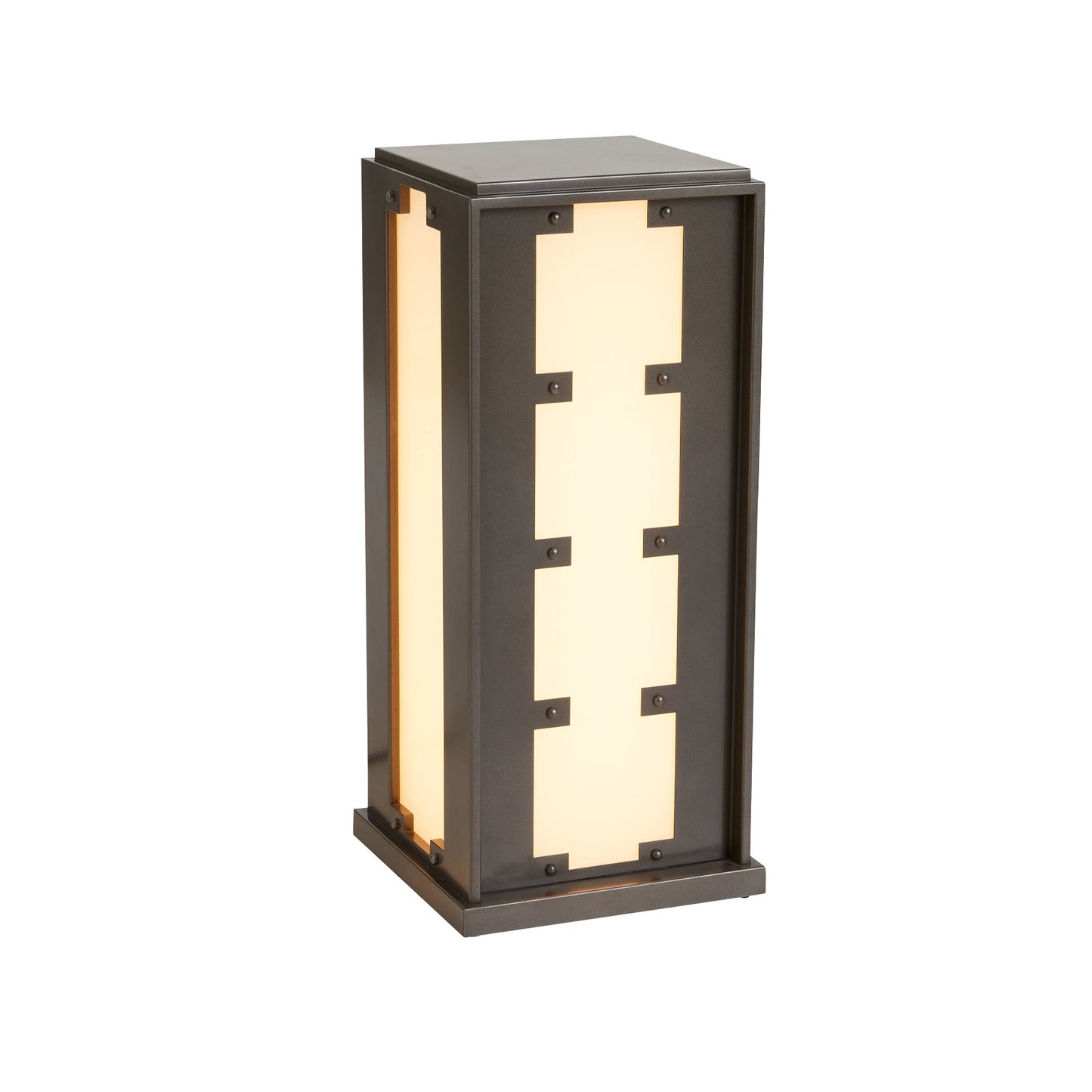 Arteriors Home Corbin Outdoor Lantern Marine Grade Aged Iron