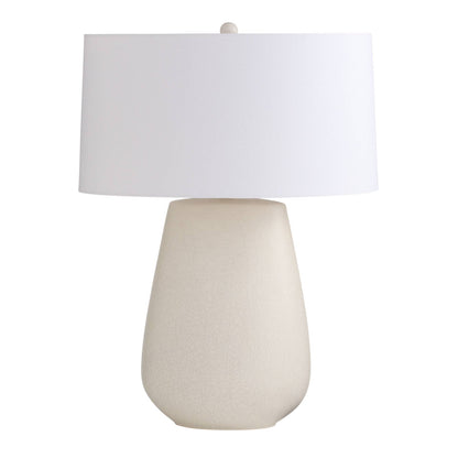 Arteriors Home Deagan Lamp Matte Stained Ivory Crackle