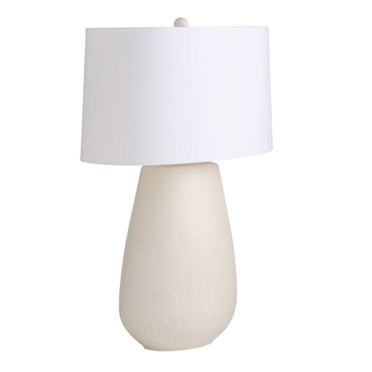 Arteriors Home Deagan Lamp Matte Stained Ivory Crackle