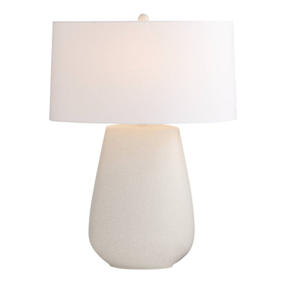Arteriors Home Deagan Lamp Matte Stained Ivory Crackle