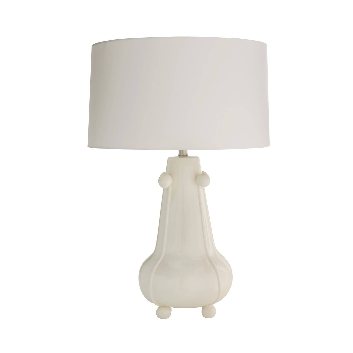 Arteriors Home Miriam Lamp Ivory Crackle