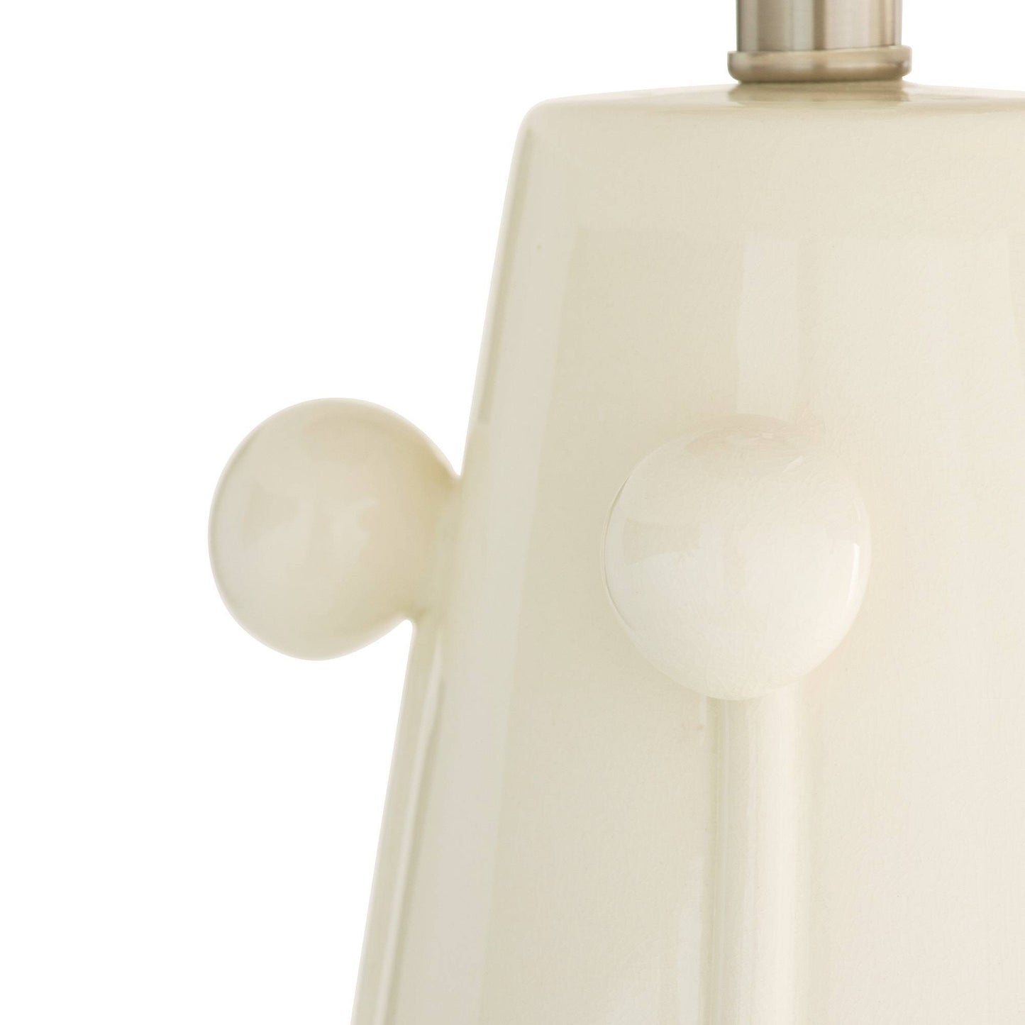 Arteriors Home Miriam Lamp Ivory Crackle