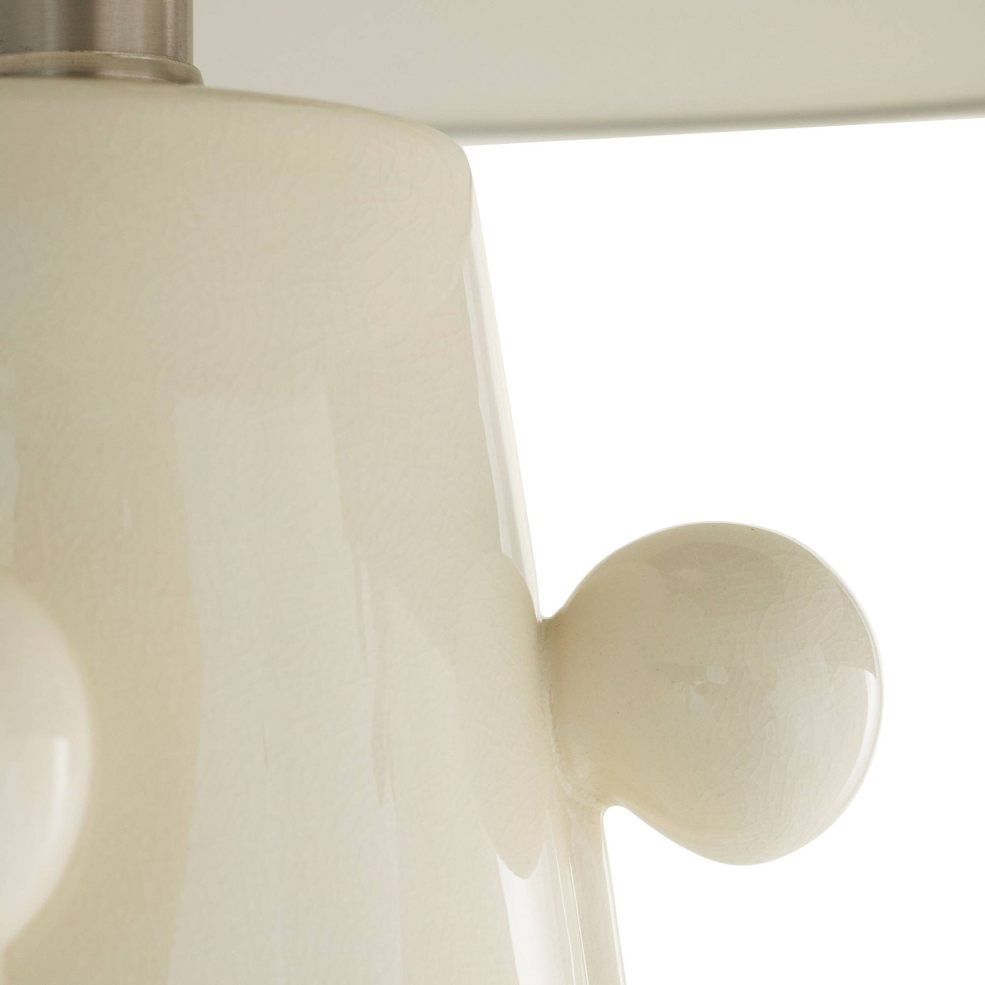 Arteriors Home Miriam Lamp Ivory Crackle