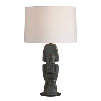Arteriors Home Tor Table Lamp Lagune Reactive Glaze