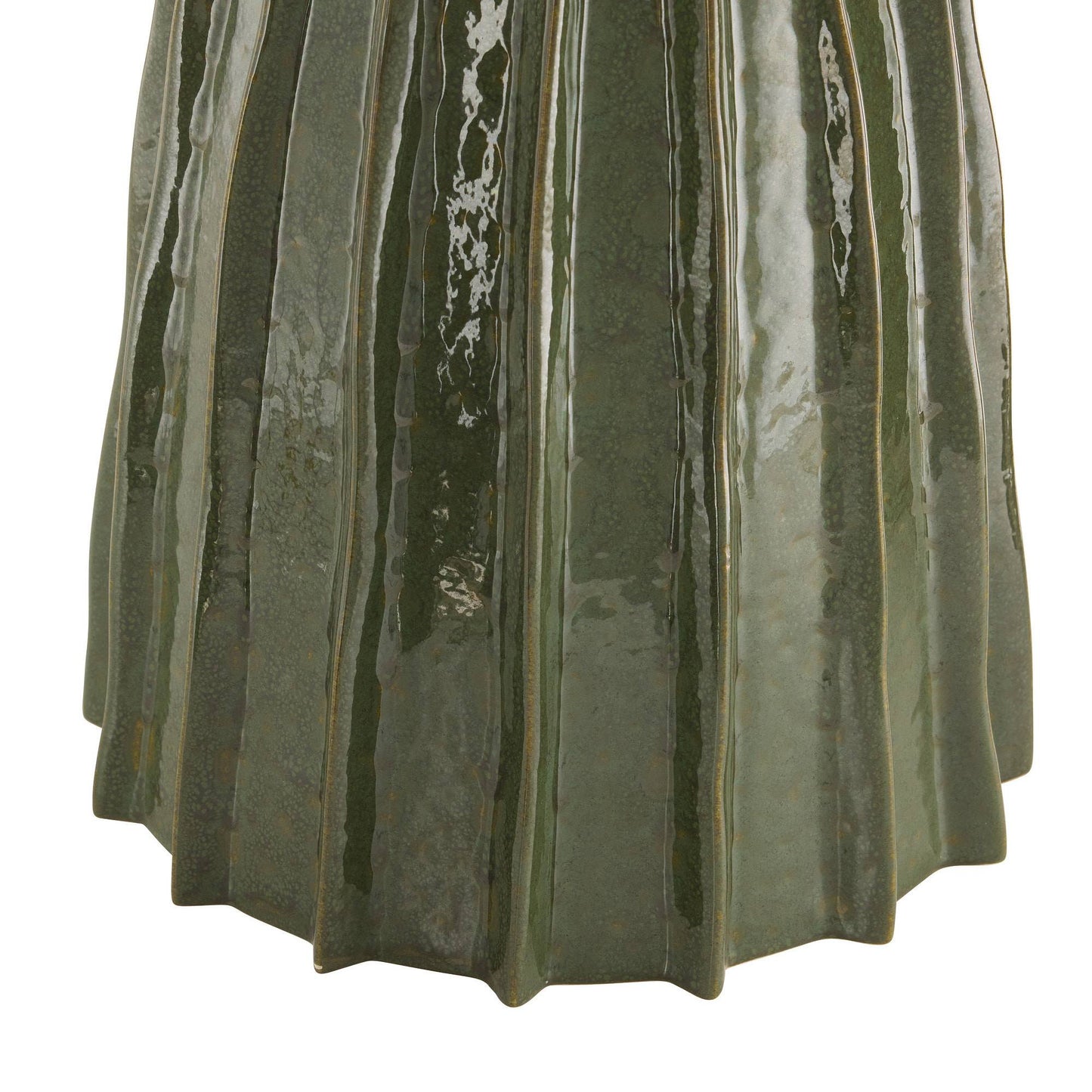 Arteriors Home Nyla Lamp Dark Green Reactive