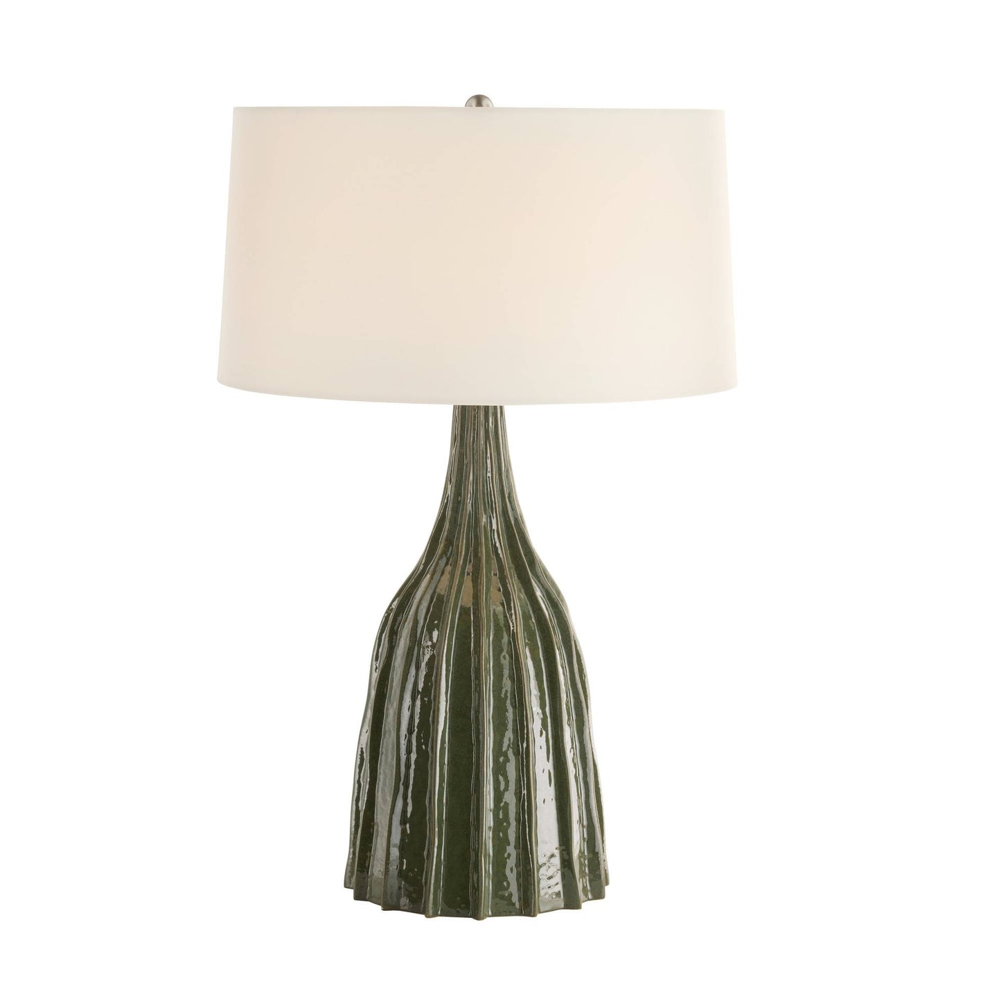 Arteriors Home Nyla Lamp Dark Green Reactive