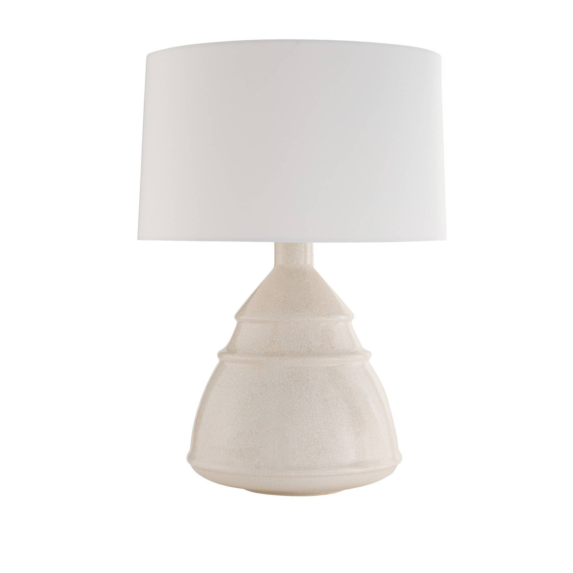 Arteriors Home Matteo Lamp Ivory Stained Crackle