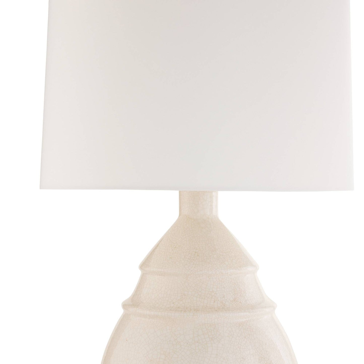 Arteriors Home Matteo Lamp Ivory Stained Crackle