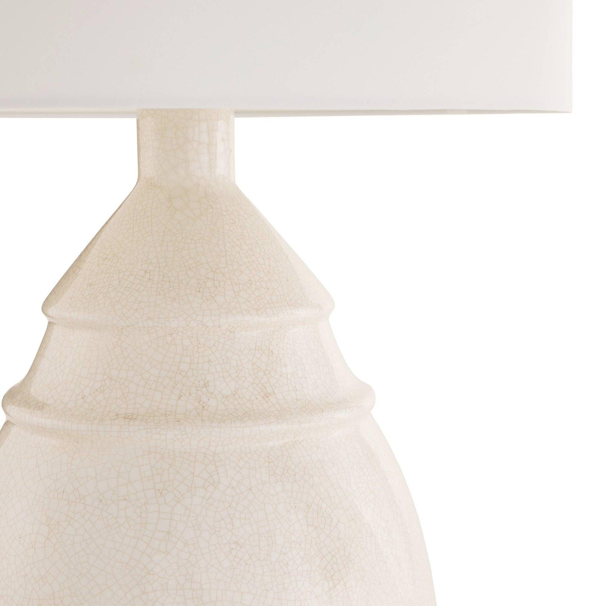 Arteriors Home Matteo Lamp Ivory Stained Crackle