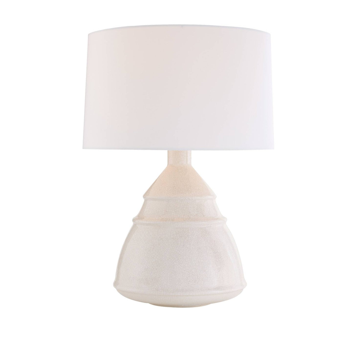 Arteriors Home Matteo Lamp Ivory Stained Crackle