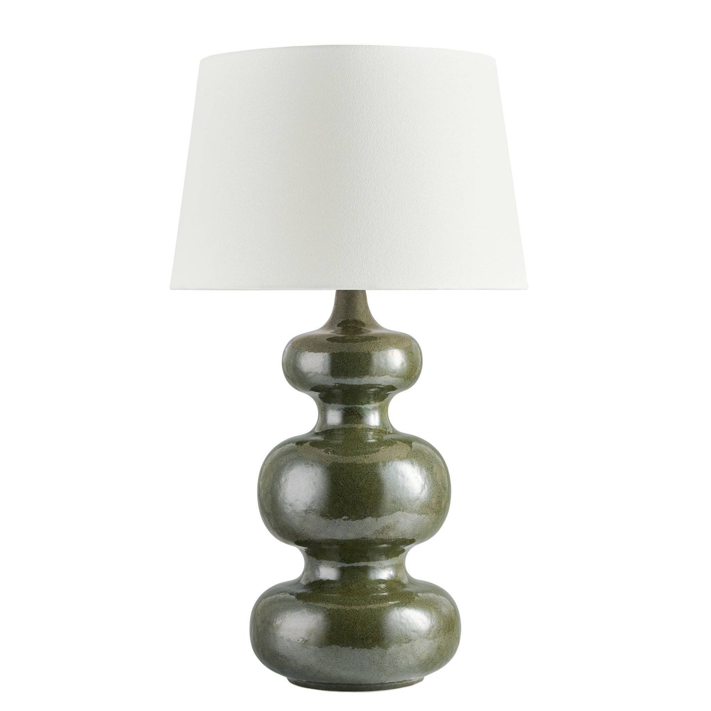 Arteriors Home Noma Table Lamp Dark Green Reactive