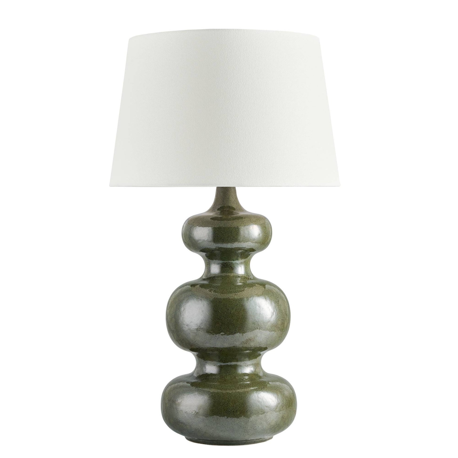 Arteriors Home Noma Table Lamp Dark Green Reactive