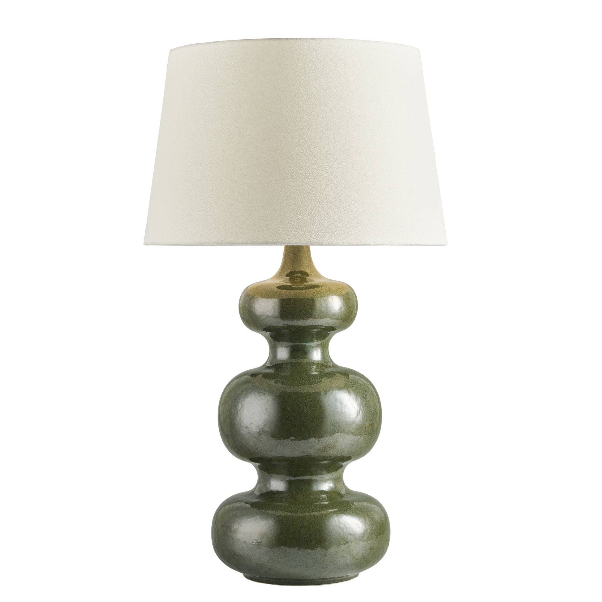 Arteriors Home Noma Table Lamp Dark Green Reactive