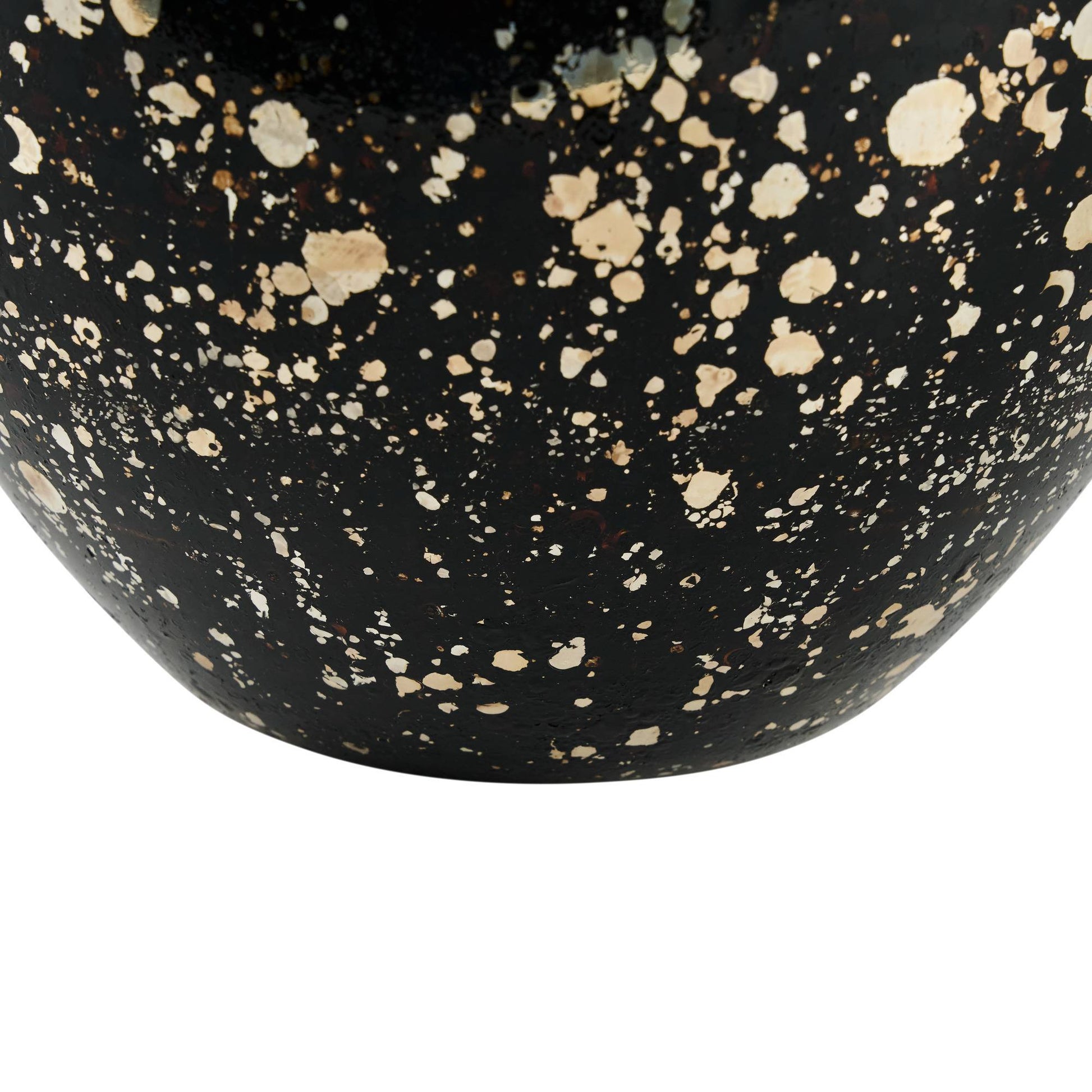 Arteriors Home Flynn Table Lamp Black/Silver Marbled Reactive
