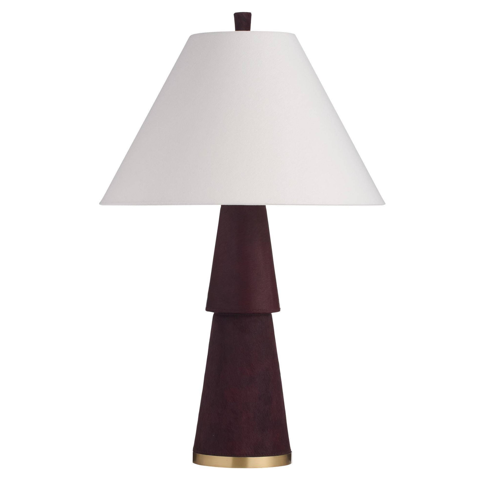 Arteriors Home Duoro Table Lamp Burgundy