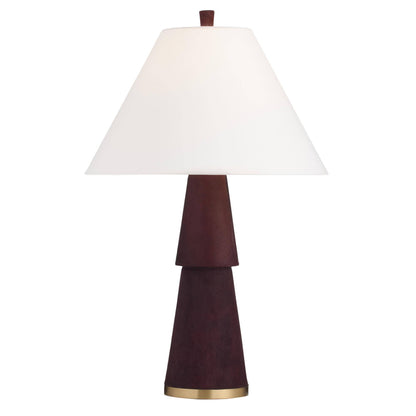 Arteriors Home Duoro Table Lamp Burgundy