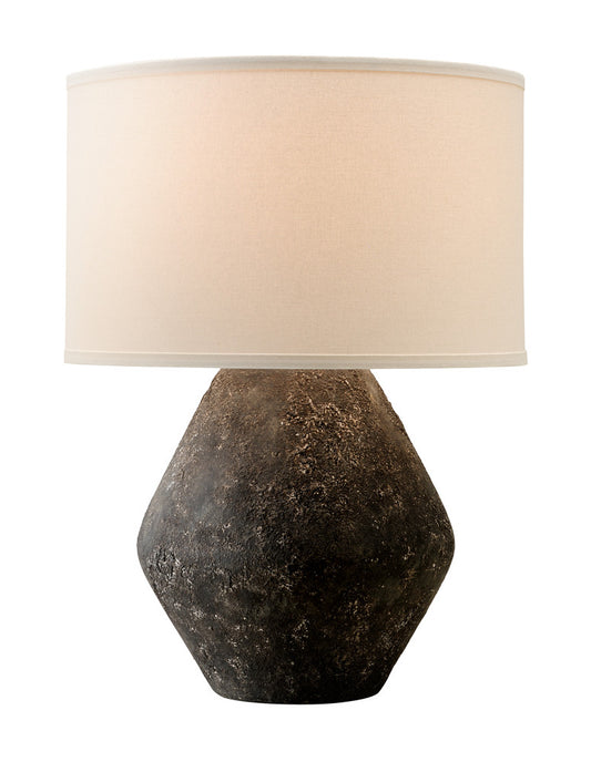 Troy Artifact Table Lamp Gray, Lava