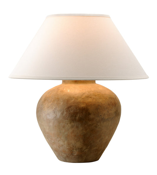 Troy Calabria Table Lamp Brown, Sienna