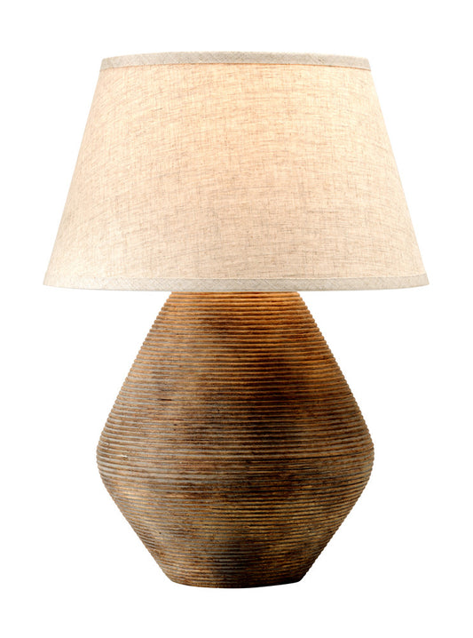 Troy Calabria Table Lamp Brown, Reggio