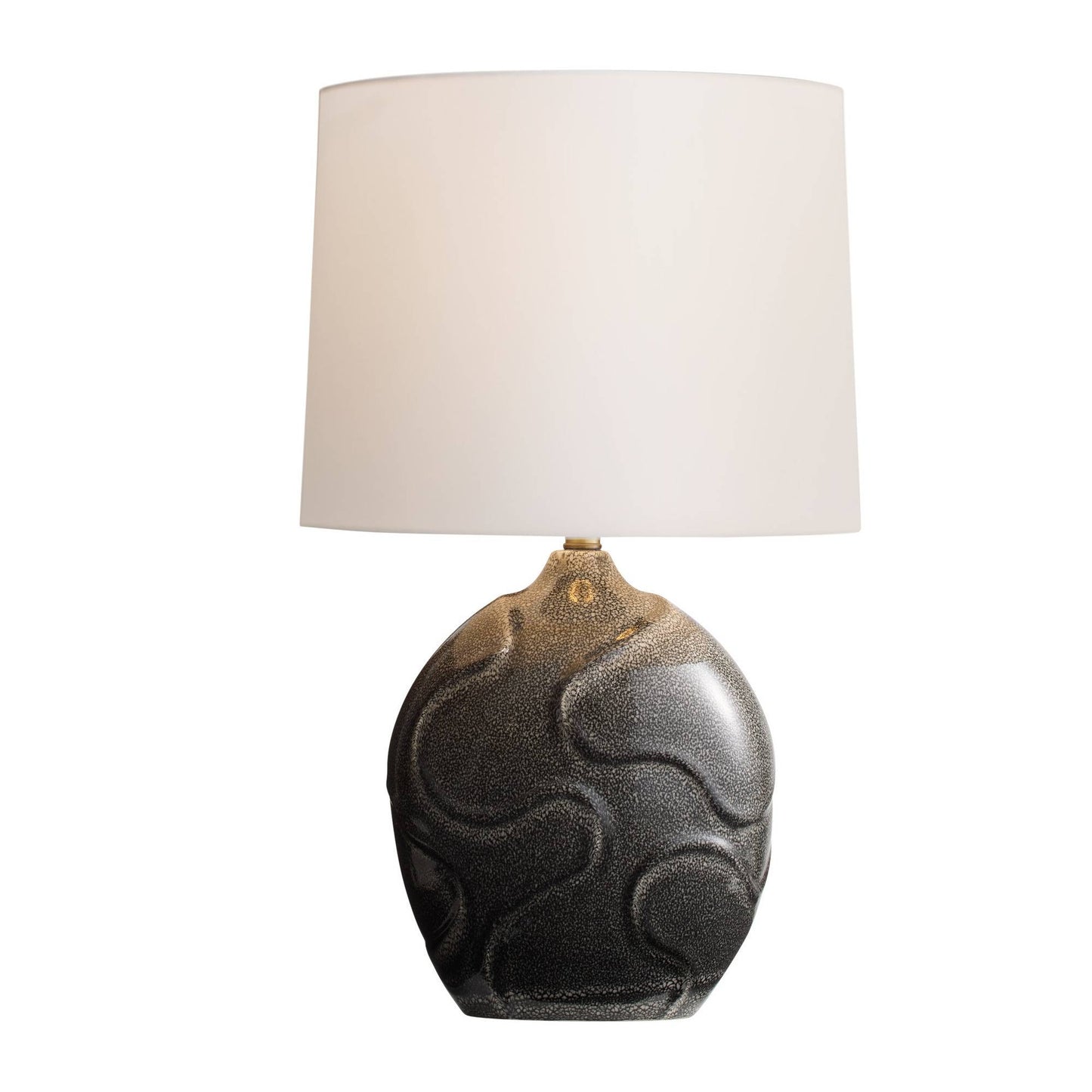 Arteriors Home Ismay Lamp Obsidian Reactive