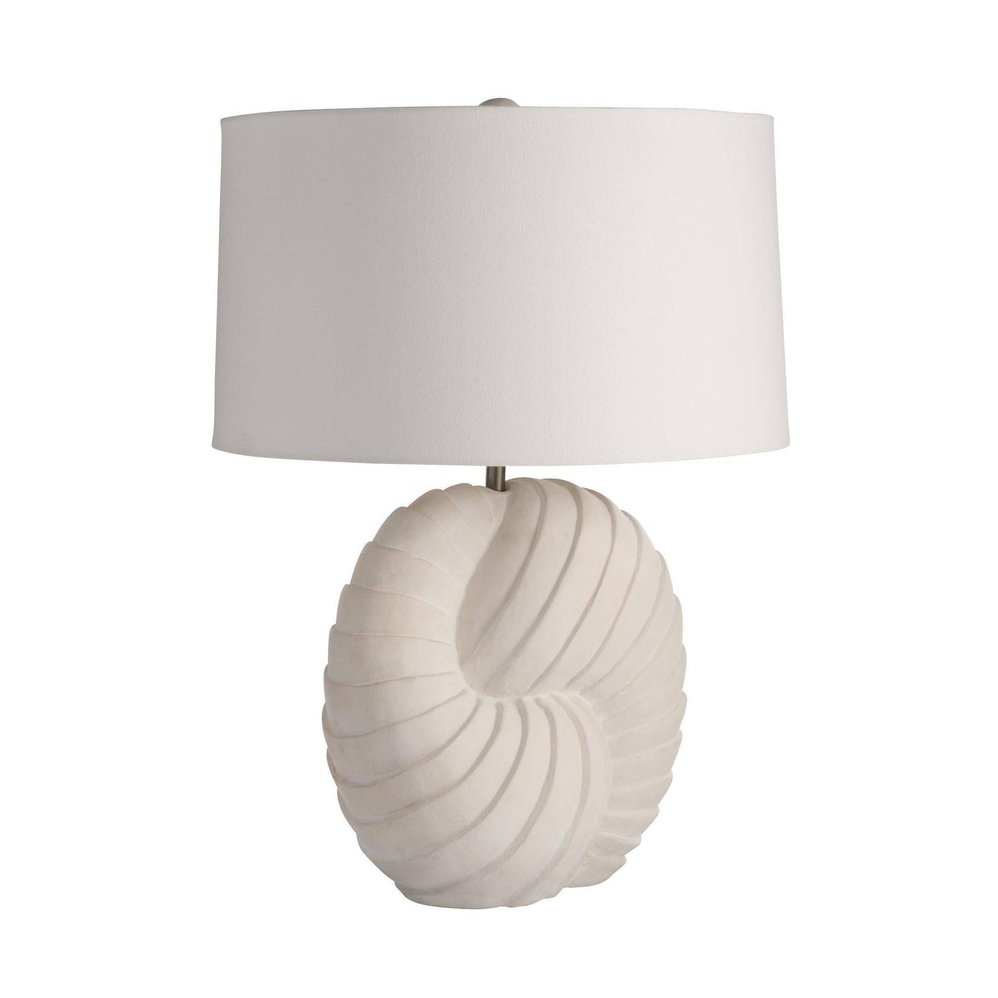 Arteriors Home Spira Table Lamp Natural Eggshell
