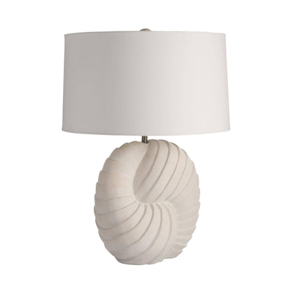 Arteriors Home Spira Table Lamp Natural Eggshell