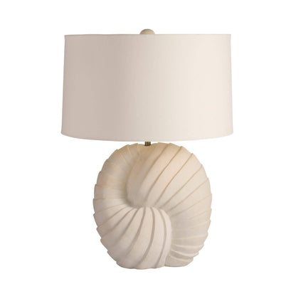 Arteriors Home Spira Table Lamp Natural Eggshell