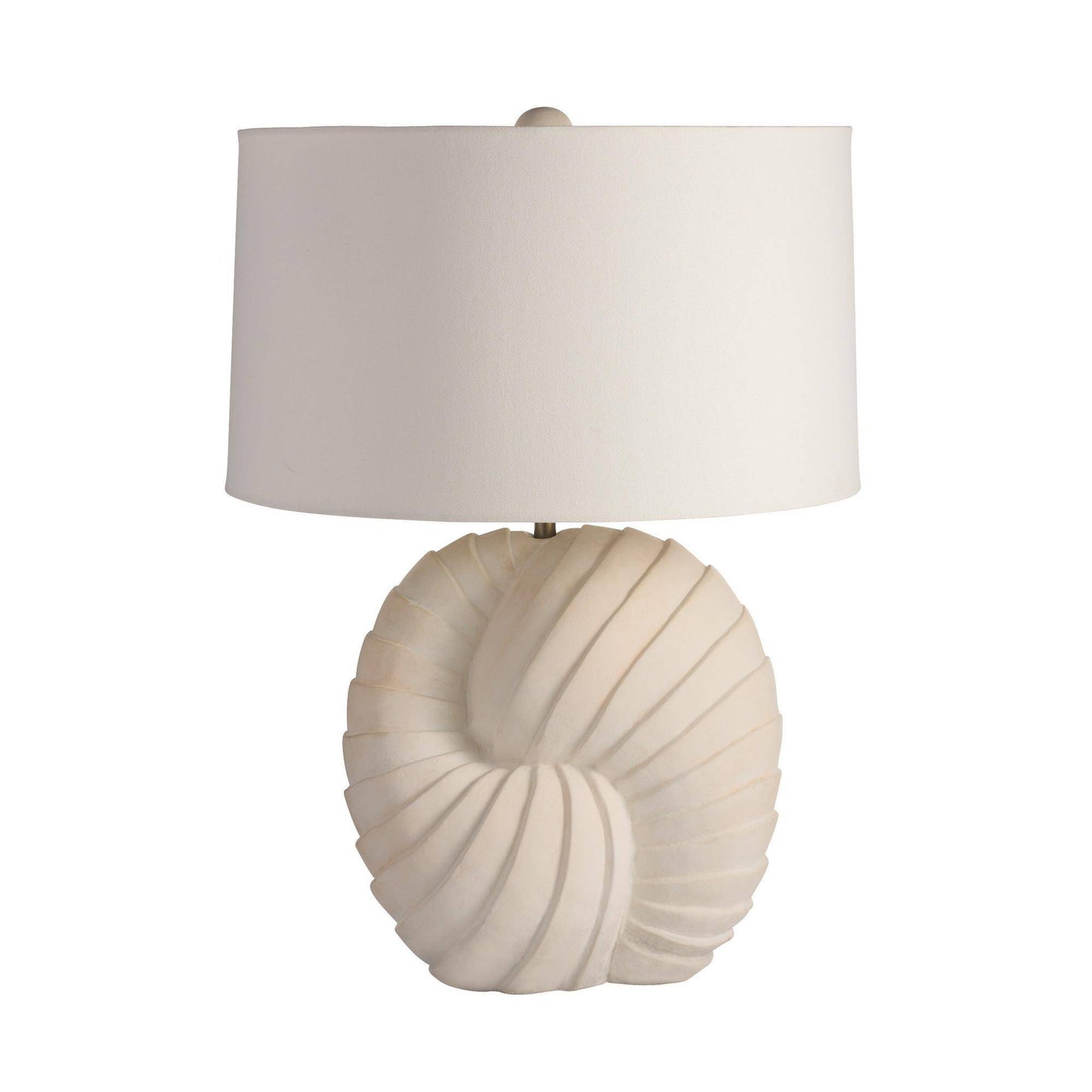Arteriors Home Spira Table Lamp Natural Eggshell