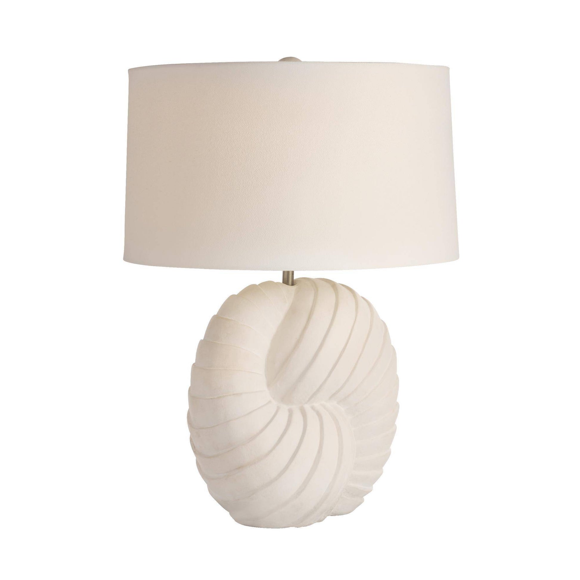 Arteriors Home Spira Table Lamp Natural Eggshell