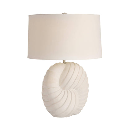 Arteriors Home Spira Table Lamp Natural Eggshell