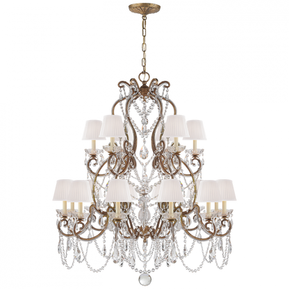 Ralph Lauren Adrianna Medium Chandelier Gilded Iron