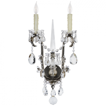 Ralph Lauren Alessandra Large Wall Sconce Antiqued Gild